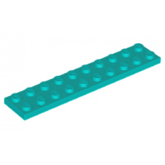 Plaat 2x10 Dark Turquoise