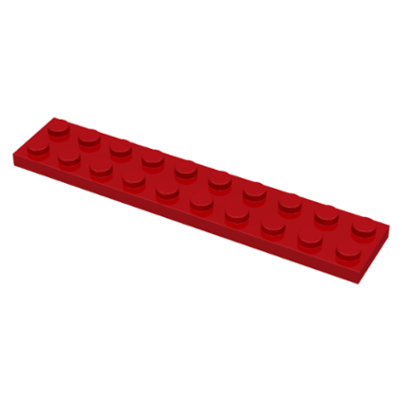 Plaat 2x10 Red