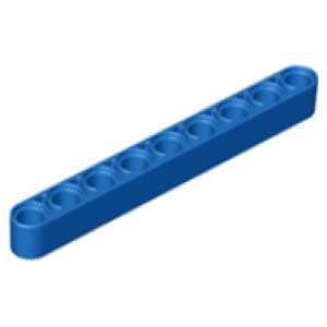 Technic, Hefbalk Dik 1x9 Blue