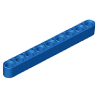 Technic, Hefbalk Dik 1x9 Blue