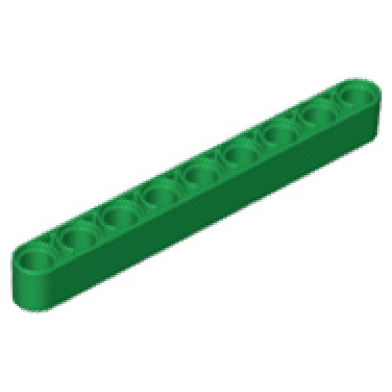 Technic, Hefbalk Dik 1x9 Green