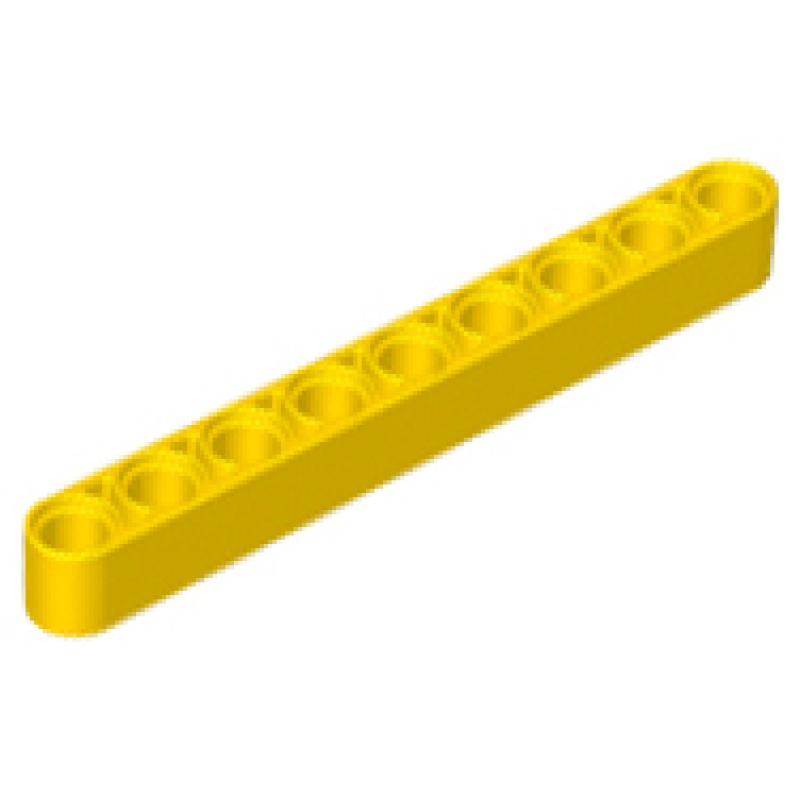 Technic, Hefbalk Dik 1x9 Yellow
