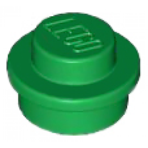 Plaat, Rond 1x1 Green