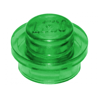 Plaat, Rond 1x1 Trans Green