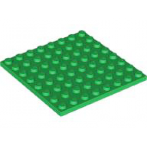 plaat 8x8 green