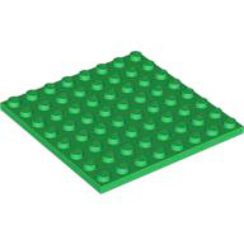 Plaat 8x8 Green