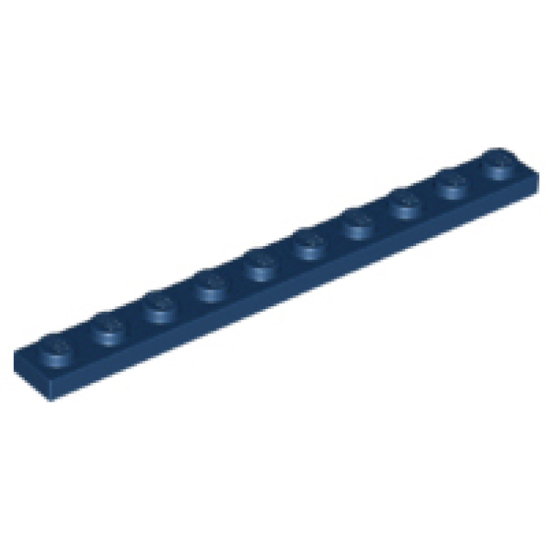 Plaat 1x10 Dark Blue