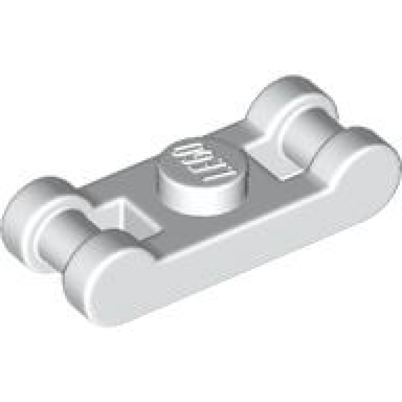 Plaat, Aangepast 1x1 met handvat aan einden White