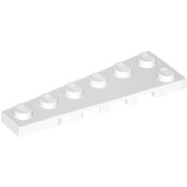 Wig, Plaat 6x2 links White