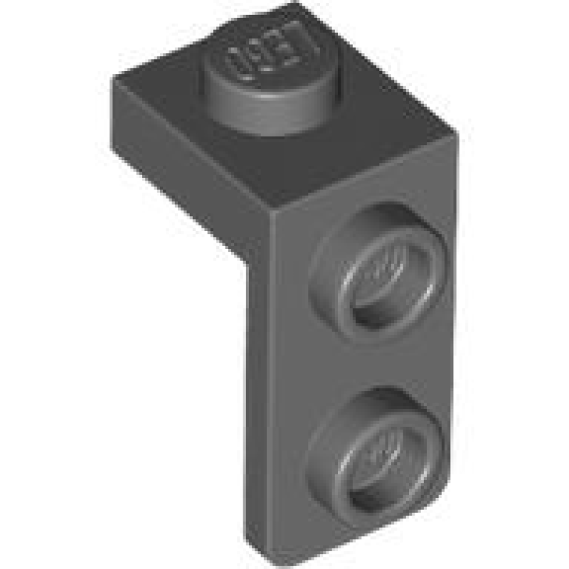 Plaat, Hoek 1x1 - 1x2 Dark Bluish Gray