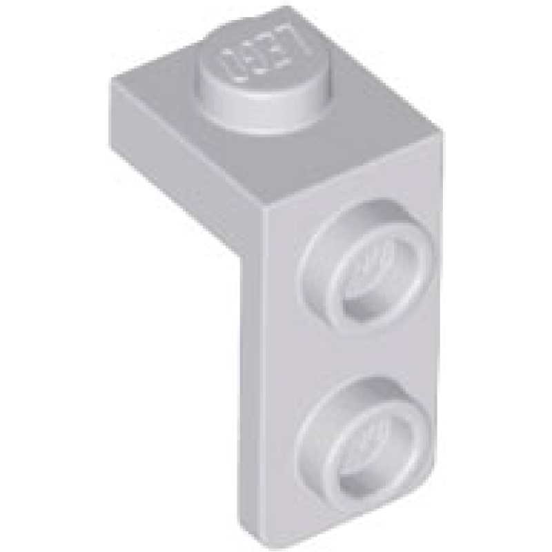 Plaat, Hoek 1x1 - 1x2 Light Bluish Gray