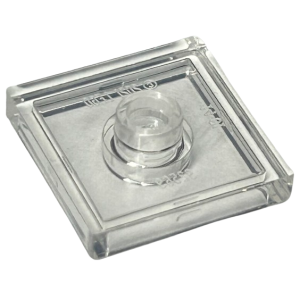 Plaat, Aangepast 2x2 met 1 nop in het midden Trans Clear