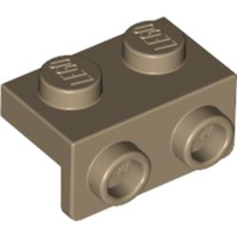 Plaat, Hoek 1x2 - 1x2 Dark Tan