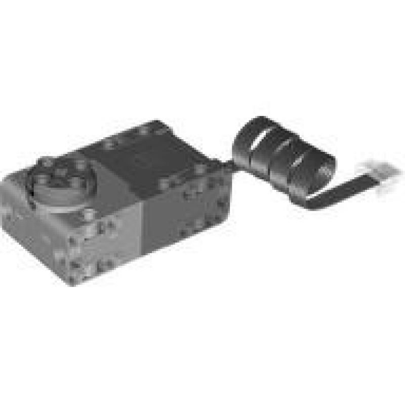 Elektrisch, Motor SPIKE Prime- aangedreven, groot hoekig Dark Bluish Gray