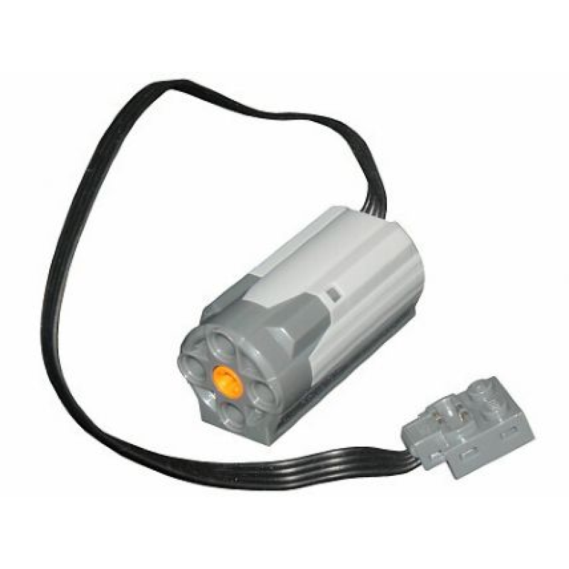 Elektrisch, Motor 9V Power Functions M  Light Bluish Gray