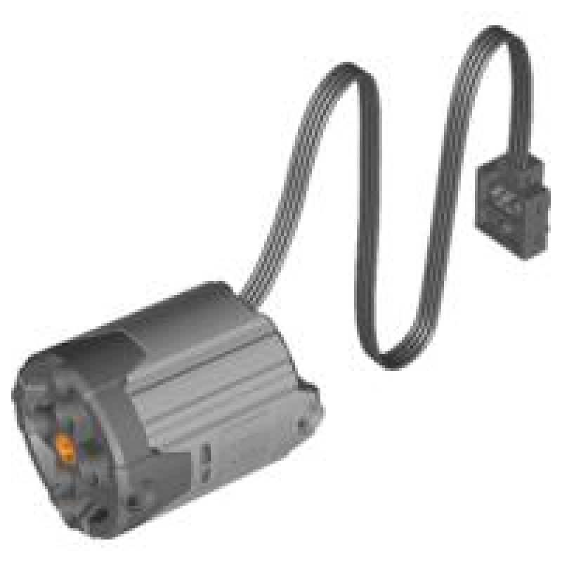 Elektrisch, Motor 9V Power Functions XL  Light Bluish Gray