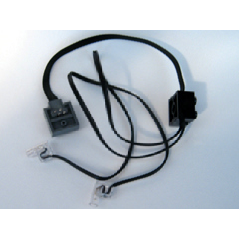 Elektrisch, Lichtunit Voedingsfuncties met Zwarte PF Koppeling Kabel Black