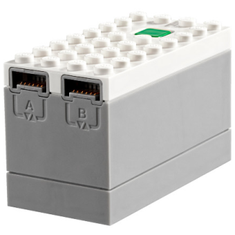 Elektrische 9V Batterij Box Powered Up Bluetooth HUB White