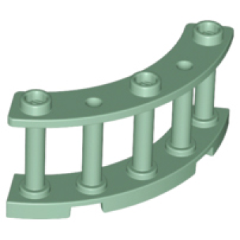 Hek 4x4x2 kwart rond Sand Green