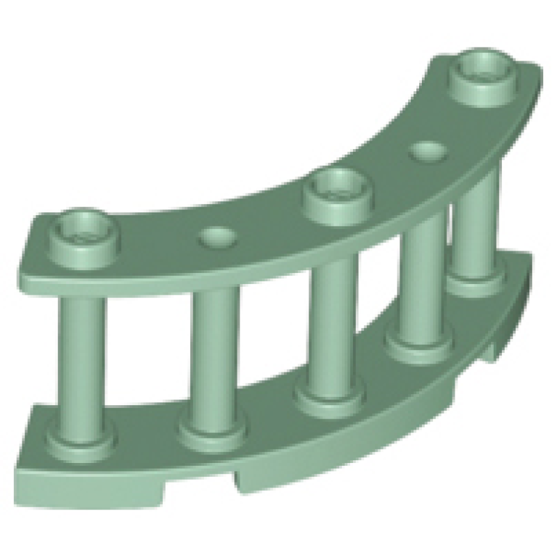 Hek 4x4x2 kwart rond Sand Green