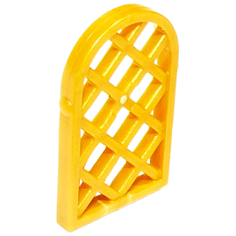 Raam 1x2x2 2/3 rooster Pearl Gold