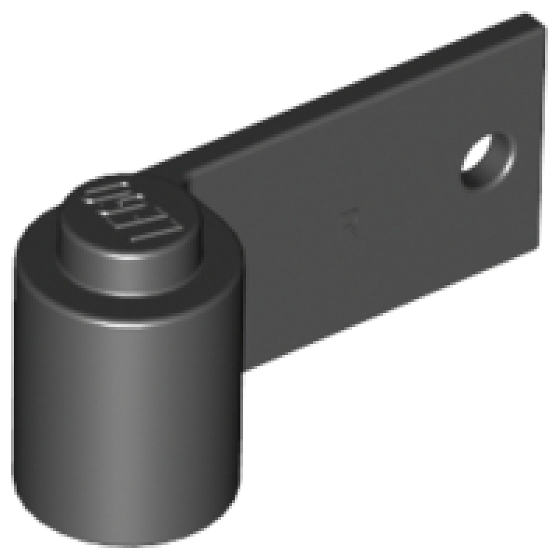 Deur 1x3x1 rechts Black