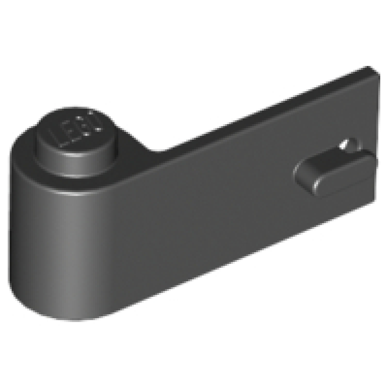 Deur 1x3x1 links Black