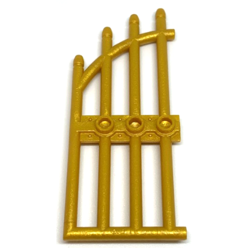 Deur 1x4x9 poort met boog Pearl Gold