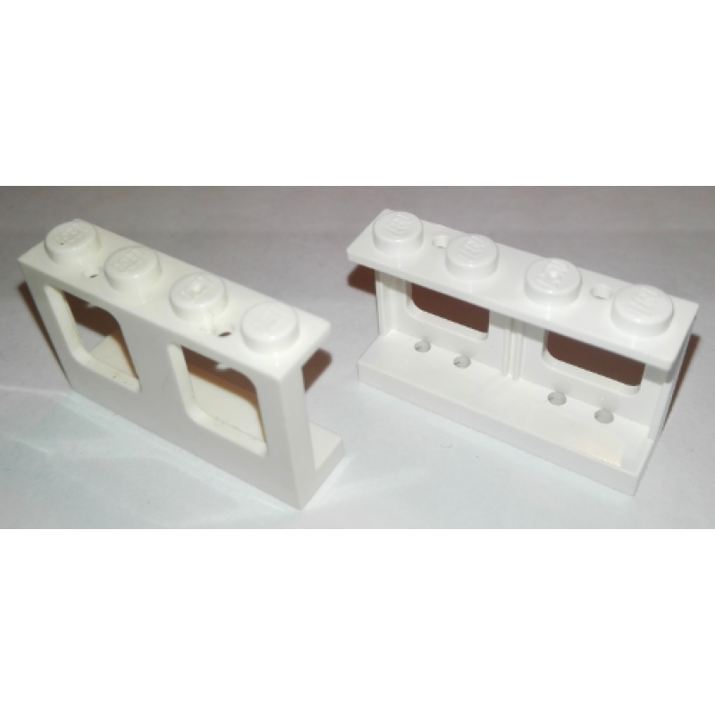 Raam 1x4x2 vliegtuig White