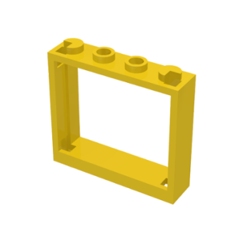 Raam 1x4x3 Yellow