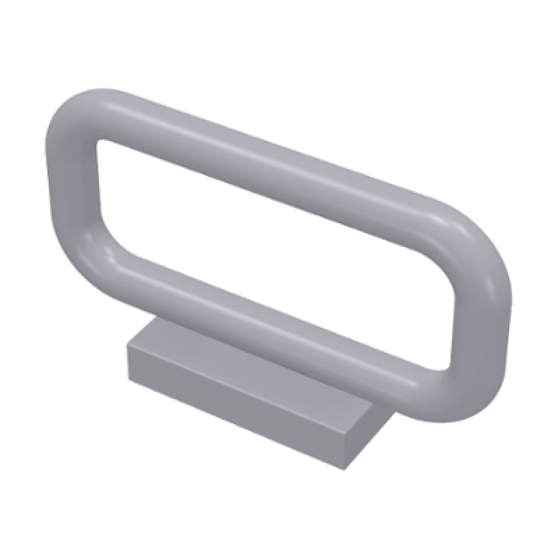 Staaf 1x4x2 Light Bluish Gray