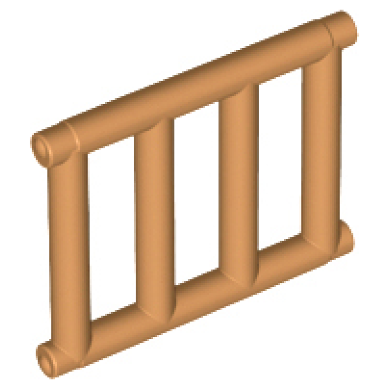 Raam / Staaf 1x4x3 Medium Nougat