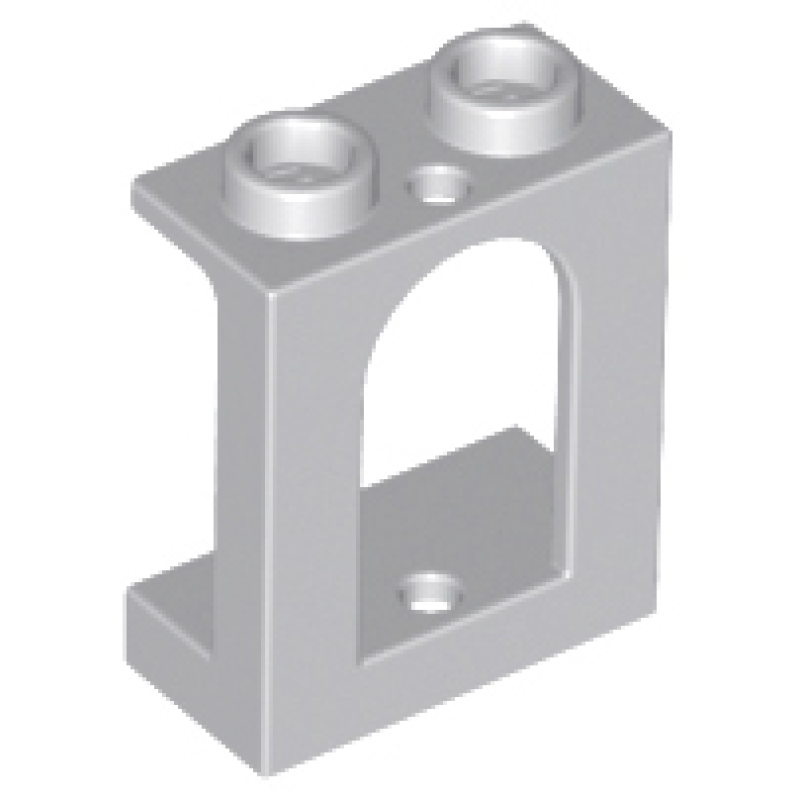 Raam 1x2x2 kasteel Light Bluish Gray