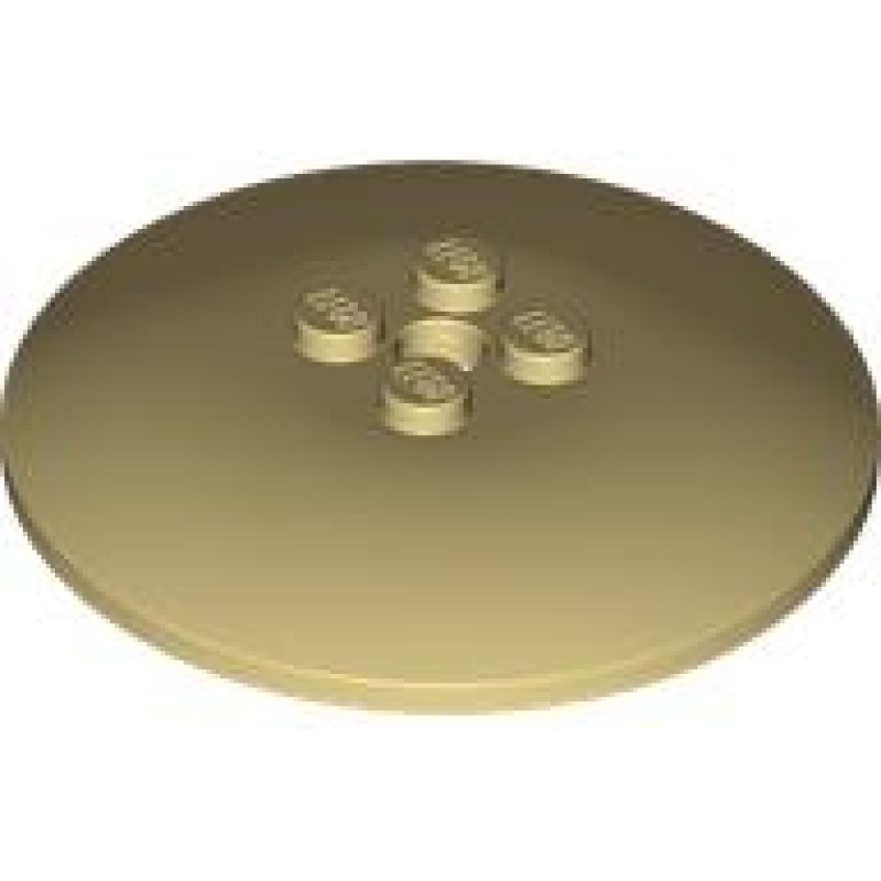 Schotel 6x6 omgekeerd (Radar) met dichte nop Tan