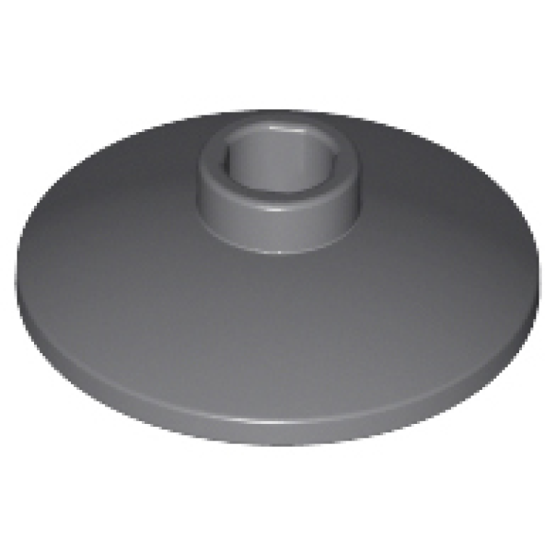 Schotel 2x2 omgekeerd (Radar) Dark Bluish Gray