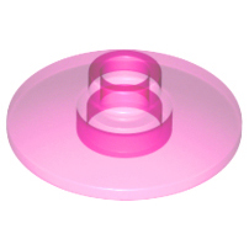 Schotel 2x2 omgekeerd (Radar) Trans Dark Pink