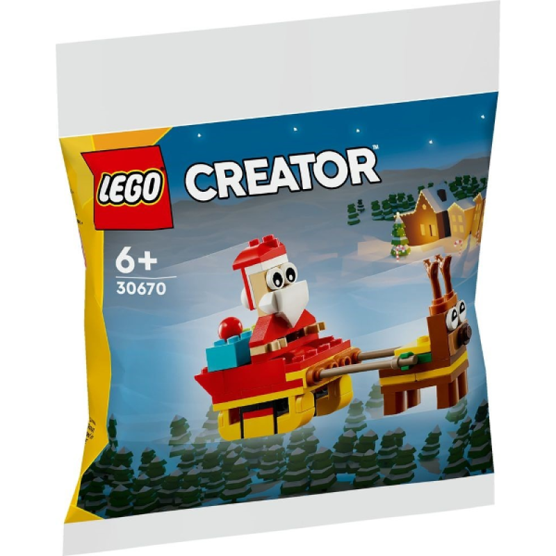  Santa's Sleigh Ride polybag