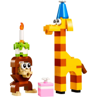  Birthday Party Animals paper bag / polybag