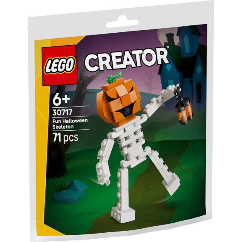 Fun Halloween Skeleton paper bag 
