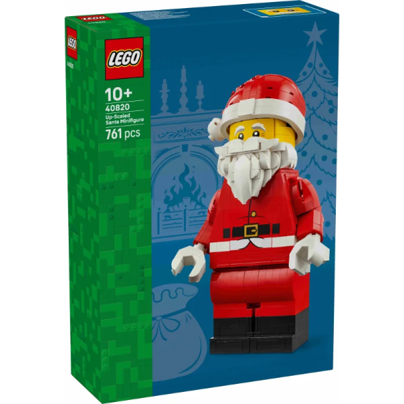  Up-Scaled Santa Minifigure