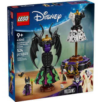  Maleficent's and Cruella De Vil's Dresses