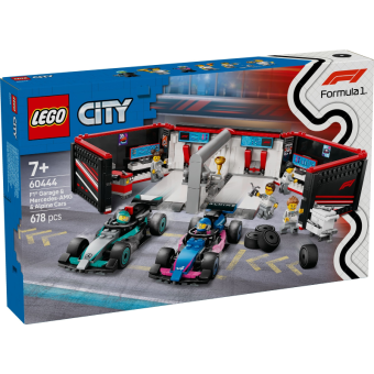  F1 Garage & Mercedes-AMG & Alpine Cars