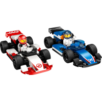  F1 Williams Racing & Haas F1 Race Cars