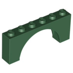 Boog 1x6x2 Dark Green