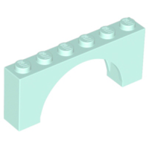 Boog 1x6x2 Light Aqua