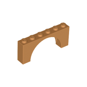 Boog 1x6x2 Medium Nougat