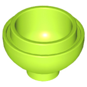 Steen, Rond 2x2 onderkant bol Lime