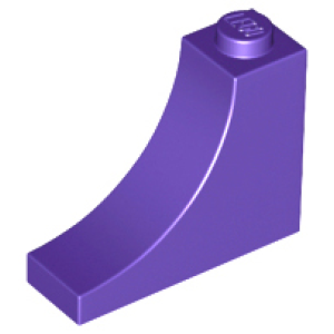Boog 1x3x2 omgekeerd Dark Purple