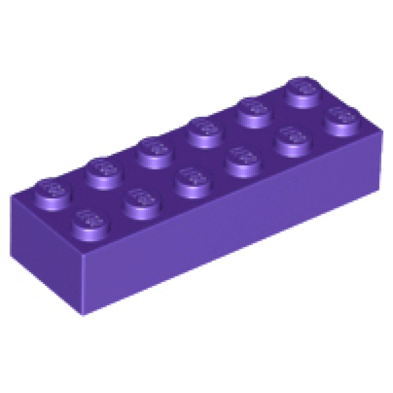 Steen 2x6 Dark Purple