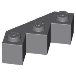 Steen, Aangepast Facet 3x3 Dark Bluish Gray